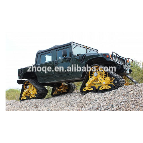 Hummer H1 rubber track system SUV rubber track system